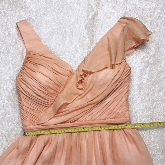 J. Crew Silk Chiffon Bridesmaid Dress - Picture 4 of 15